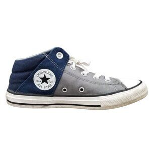 Converse Chuck Taylor Shoes Unisex Big Kids Blue Grey Lace Up 665357F Size 3